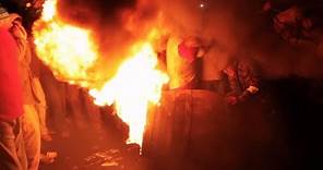 Flaming Tar Barrels of Ottery St. Mary, November 5th 2012