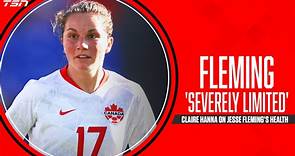 CanWNT's Fleming 'severely limited' at practice