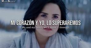 • Stone Cold - Demi Lovato (Official Video) || Letra en Español & Inglés | HD