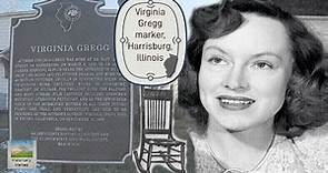 Actress Virginia Gregg birth home, Harrisburg, Illinois