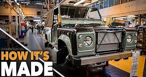 Land Rover Defender HOW IT'S MADE - Car Factory Assembly Line Production Manufacturing