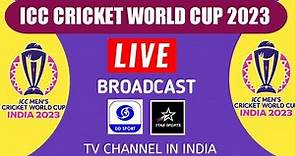 DD Sports live broadcast icc cricket world cup 2023 in India | DD sports live cricket world cup 2023