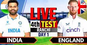 India vs England, 4th Test, Day 1 | India vs England Live Match | IND vs ENG Live Score & Commentary