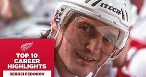 Top 10 Sergei Fedorov Career Highlights