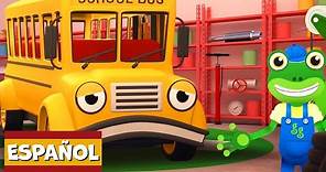 Sammy el autobús escolar | Garaje de Gecko | Carros para niños | Vídeos educativos