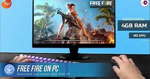 How To Play Free Fire 4GB RAM PC