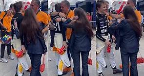 Oscar Piastri’s family consoles him after unlucky P4 finish at the #BritishGP