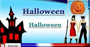 Learn French - Halloween Vocabulary