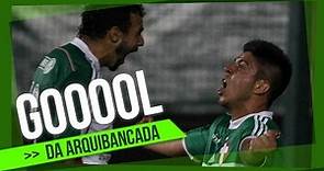 Gol da arquibancada - Palmeiras 1 x 0 Criciúma - Brasileirão 2014