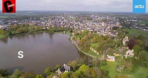 Saint-Aubin-du-Cormier vue de drone