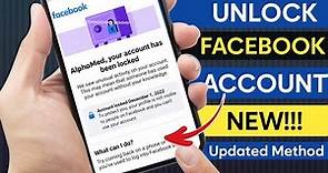 How to Unlock Facebook Account WITHOUT Learn More & Get Started Option