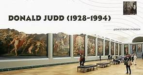 Donald Judd (1928–1994)