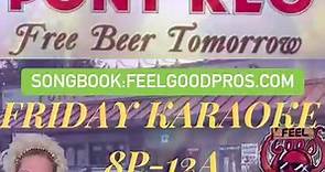 🎄 FRIDAY KARAOKE PARTY 8p-12a at The Pony Keg Grill & Bar! 🥂 DRINK & Food SPECIALS w/ Feel Good Productions MUSIC FUN! 🎶 songbook: FeelGoodPros.com! | Lisa Ann Hadley