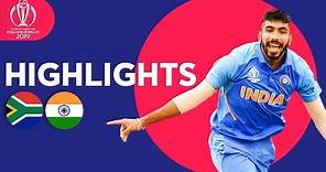Rohit Hundred Seals Win | South Africa vs India - Match Highlights | ICC Cricket World Cup 2019