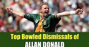 ALLAN DONALD | A compilation of bowled dismissals | PROTEAS LEGEND | The White Lightning