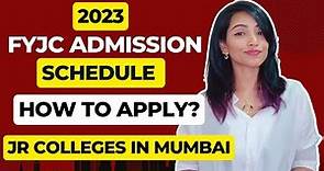 FYJC ADMISSION SCHEDULE 2023 DECLARED BY MAHARASHTRA STATE BOARD| HOW TO APPLY |DOCUMENTS