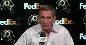 Redskins Press Conference: Mike Shanahan Statement