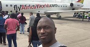 ACCRA to KUMASI GHANA (Kotoka Domestic AIRPORT) | Africa World Airlines Round Trip Flight Review