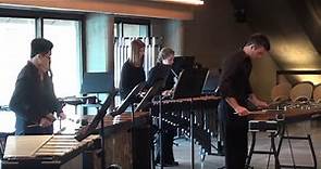 Xylophone Performance by Percussion One : Triplets (George Hamilton Green)