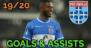 Kenneth Paal | GOALS & ASSISTS | 19/20