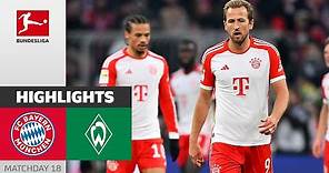 FC Bayern München - SV Werder Bremen 0-1 | Highlights | Matchday 18 – Bundesliga 2023/24