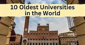 10 Oldest Universities in the World