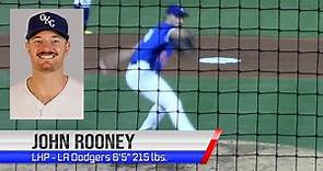 JOHN ROONEY - LA Dodgers 2.86 ERA In 2023 With a K Per Inning! PROSPECT VIDEO