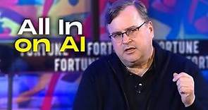 Reid Hoffman's vision of an AI enriched world