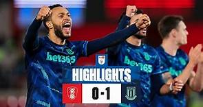 Free-kick PERFECTION from Baker! 😍 | Rotherham United 0-1 Stoke City | Highlights