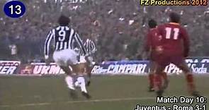 Michael Laudrup - 25 goals in Serie A (Lazio and Juventus 1983-1989)