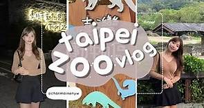 Taipei Zoo Vlog🇹🇼 The biggest zoo in Taiwan, creative Taiwanese cuisine and more 💖CHARMAINENYW💖