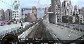 2021.1.1台鐵 408次 TEMU1000太魯閣號 台北- 台東 GPS參數 路程景