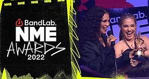 Neneh Cherry presented with Icon Award by daughter Mabel at the BandLab NME Awards 2022