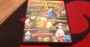 Unboxing Dreamworks Spooky stories triple collection DVD