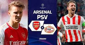 Arsenal vs. PSV EN VIVO por Champions League: a qué hora, pronóstico y dónde ver