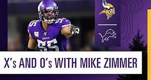 Challenges With Detroit Lions Offense, Anthony Barr's Return and More | X's and O's with Mike Zimmer