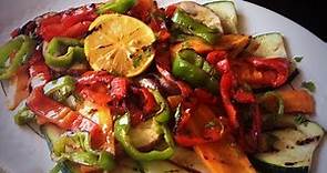 Parrillada de verduras o verduras a la plancha | Grilled vegetables