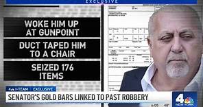 Sen. Bob Menendez's gold bars in bribery case linked to past robbery, records show | NBC New York