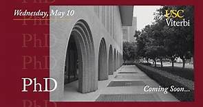 USC Viterbi School of Engineering 2023 Commencement Ceremony (PhD)