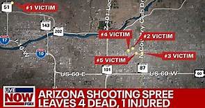 Arizona shooting spree: 4 dead, 1 injured in 'horrific' shootings in Mesa, AZ | LiveNOW from FOX