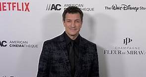Nathan Fillion 36th Annual American Cinematheque Awards Red Carpet In Los Angeles