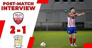 Conor Barry | Treaty United 2-1 Athlone Town | POST-MATCH INTERVIEW