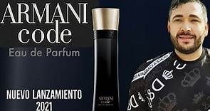 Armani Code Eau de Parfum by Giorgio Armani - (Review en Español)