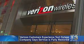 Verizon Restores Service After Wireless Customers Experience Text Outage