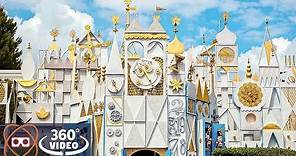 [360] Classic it's a Small World Ride 2020 - Disneyland - 360° POV