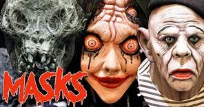 Mask Fest 2023 4K | Monsters, Horror, & Halloween Masks Compilation