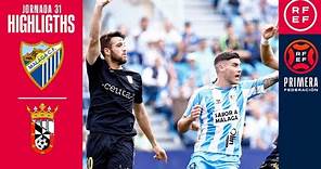 Resumen #PrimeraFederación | Málaga CF 1-1 AD Ceuta FC | Jornada 31, Grupo 2