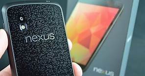 Google Nexus 4: Unboxing & Demo (Android 4.2)