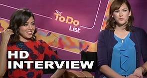 The To Do List: Aubrey Plaza & Maggie Carey Interview | ScreenSlam