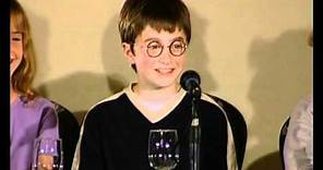Young Daniel Radcliffe on getting the Harry Potter role